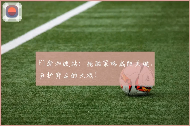 F1新加坡站:轮胎策略成败关键,分析背后的大戏!